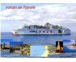 A F/B Volcan De Tijarafe Postcard Naviera Armas Ferries  - £7.78 GBP