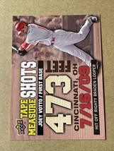 2010 Upper Deck Tape Measure Shots #TMS3 Joey Votto Reds - £3.15 GBP