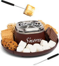 Tabletop Indoor Electric S'Mores Maker - Smores Kit with Marshmallow Roa... - $43.64
