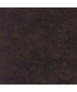 Cotton Bali Batiks Cappuccino Brown Mottled Hand-Dyed Fabric by the Yard... - $14.95