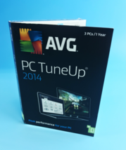 AVG 1 year TuneUp software for 3 PCs Windows compatible #4079 - £4.48 GBP