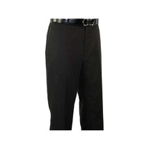 Men 2pc Stacy Adams leisure suit Linen Cotton With Embroidery 3668 Black White image 2