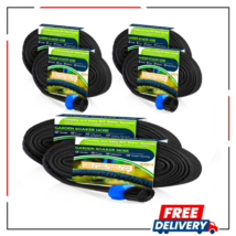 Soaker Hoses For Garden 100 FT (50 FT X 2Pack), Heavy Duty Drip Irrigation - £29.37 GBP