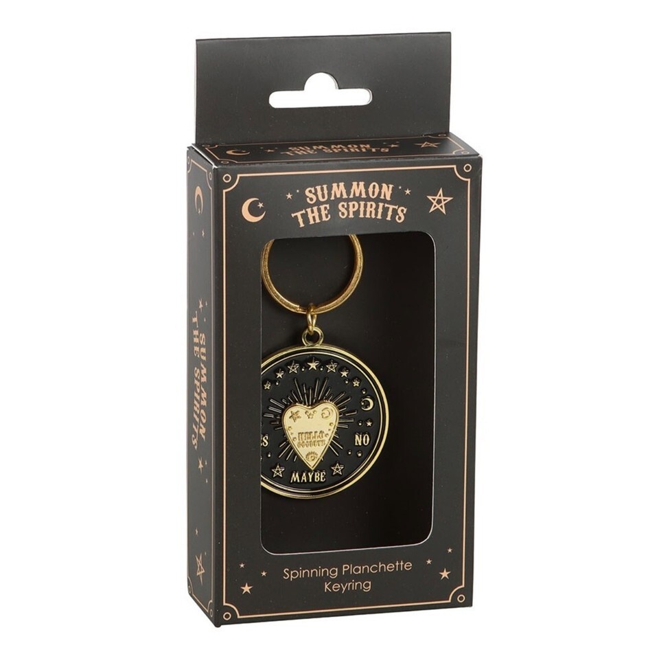 Spinning Talking Board Planchette Keyring Item image 2