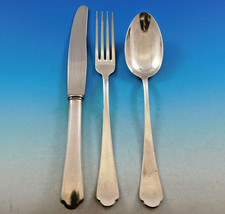 Foxhead Hungarian 800 Silver Flatware Set Service 18 pieces Dinner Size - £1,290.72 GBP