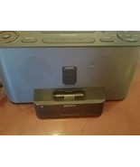 SONY DREAM MACHINE W/ I-POD DOCK FM/AM CLOCK RADIO ICF-C1iPMK2 Black - €59,44 EUR