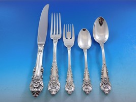 Sir Christopher by Wallace Sterling Silver Flatware Set 12 Service 65 Pcs Dinner - £3,875.16 GBP