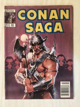 CONAN SAGA #22 - February 1989 - Marvel - BILL SIENKIEWICZ, GIL KANE, RO... - £3.91 GBP