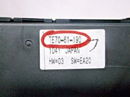 10-11-12-13-14   MAZDA CX-9/ FRONT/ W HEATED SEATS /  TEMPERATURE/ CONTROLS/ image 3