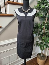 NWT Nine West Womens Black Nylon/Cotton  Sleeveless Knee Length Dress Size 16W - £35.30 GBP