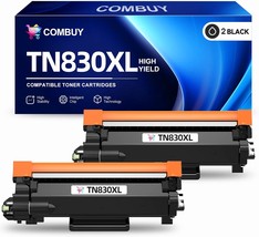 TN830XL High Yield Brother TN830XL TN830 Toner  DCP-L2640dw HL-L2405w HL... - $79.00