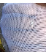 White power Mesh Spandex Soft  4 Ways Stretch Fabric 58”-60” Swim , Danc... - €4,37 EUR