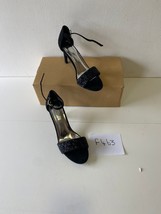 LASCANA Adornado Tacones en Negro/Silver UK 4 Eur 37 (F463) - £34.70 GBP