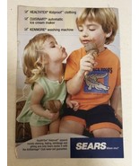 2002 Sears Kid Proof Clothing Vintage Print Ad Advertisement pa31 - £6.32 GBP