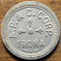 Trona, California CA American Potash &amp; Chemical Mining Good For 1¢ Trade... - $39.90