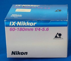 NEW in Box - NIKON IX NIKKOR 60-180MM F4.5-5.6 LENS; NEVER USED!!  - £39.21 GBP