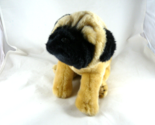 Nat and Jules Pug Plush  Dog 9 X 12 inch Very soft and cuddly Demdaco - $7.42