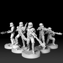 Star Wars Legion Imperial Death Troopers Unit Expansion Proxy Models 3d ... - £7.57 GBP