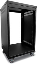 Axcessables Rk 16U 19 Inch Cabinet Av Rack Stand With Wheels With, Sound... - £199.00 GBP