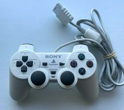 Authentic Sony PlayStation 2 PS2 DualShock 2 Controller White Genuine Original - £27.93 GBP