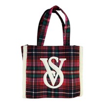 Victoria&#39;s Secret Tote Bag Limited Edition Red Plaid NEW November 2022 One Size - £18.30 GBP