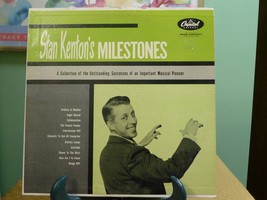 Stan Kenton - Stan Kenton&#39;s Milestones - Turquoise Capitol T190 First Press VG+ - £11.68 GBP