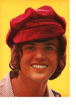 Donny Osmond teen magazine pinup clipping red hat on 16 magazine - £1.96 GBP