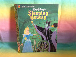 Vintage 1997 Disney&#39;s Sleeping Beauty Little Golden Book Hardcover - £2.67 GBP