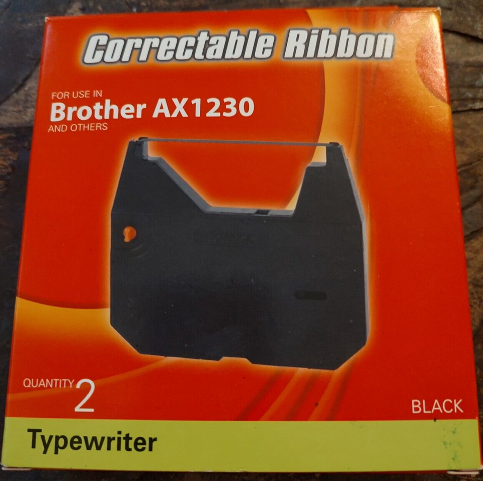 Porelon Correctable Typewriter Ribbons For Brother AX-10 #11403-VC3 - $7.09