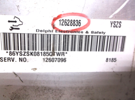 08-09  SATURN AURA/VUE/MALIBU/  3.6L  /ENGINE COMPUTER/ECU.PCM image 3
