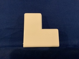 Wiremold 811, 90° FLAT ELBOW, UPC: 30786776099738, Ivory, 2-1/2 inches - £1.26 GBP