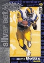 1995 Collector&#39;s Choice Crash Game Silver #C16 Jerome Bettis St. Louis Rams - £2.39 GBP