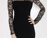 Womens long sleeves flower lace designing dress front look unomtach unomatchshop thumb155 crop
