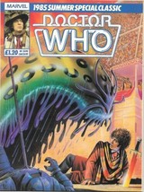 Doctor Who Summer Special Magazine 1985 Tom Baker Art Cover VERY FINE+ - £6.21 GBP