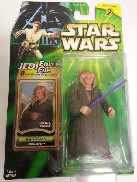 Star Wars Power of the Jedi Saesee Tin Figure 2000 HASBRO #84569 SEALED MIB - $9.74