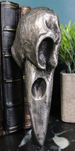 Edgar Poe Nevermore Gothic Raven Crow Skull Decorative Macabre Hand Mirror - £21.57 GBP
