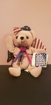 Stars &amp; Stripes America Themed Collector&#39;s Choice Bean Bag Friend - $7.79