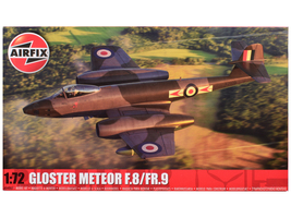 Level 2 Model Kit Gloster Meteor F.8/FR.9 Fighter Aircraft with 2 Scheme Options - $52.49