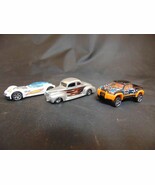 LOT OF 3 HOT WHEELS 2001 Cars Diecasts Ford Coupe Ballistik Mega Duty Pi... - $13.44 CAD