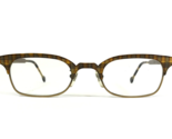 Vintage La Eyeworks Brille Rahmen SWELL 466455 Gelbgold Kariert 45-23-135 - $64.89