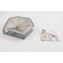 Kendra Scott Antique Silver Faceted Ring Dish Tray NWT - £39.41 GBP