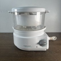 Black &amp; Decker HS800 Handy Steamer Food Steamer Rice Maker Steam Rice Cooker - £22.32 GBP