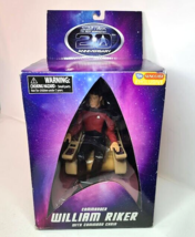 Star Trek Commander William Riker w/ Command Chair TNG 2007 NEW in box - £26.03 GBP