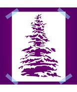 Christmas Tree Stencil for Painting, Reusable Mylar Plastic, 12 x 8 inches - €13,61 EUR