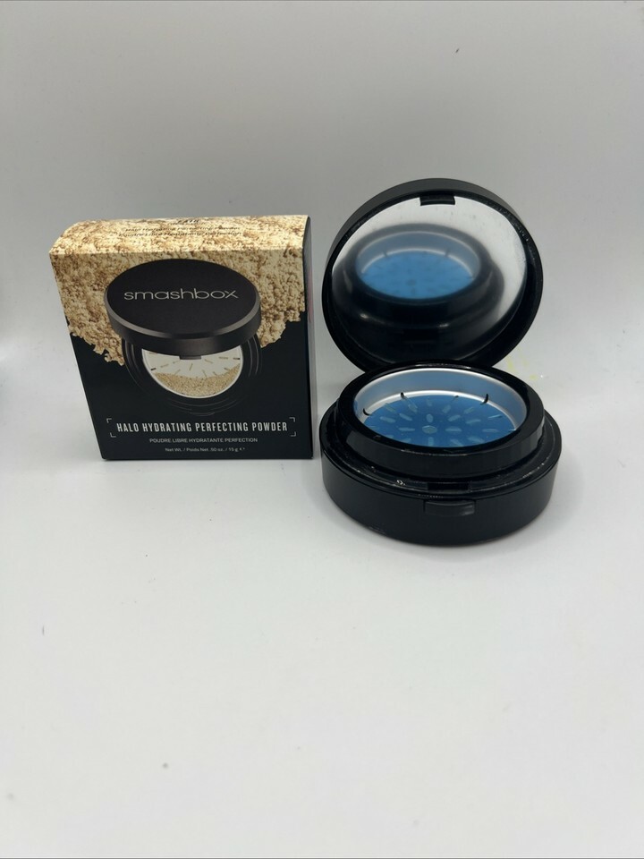 Smashbox Halo Hydrating Perfecting Powder .50oz/15g Fair New In Box - $54.44