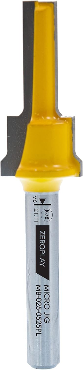 Micro Jig Mb-025-0525Pl Zeroplay 1/2&quot; X 14&quot; 2-Step Plunge Router Bit (1/... - $57.92