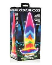Creature Cocks Unicorn Kiss Silicone Tongue Dildo - Glow In The Dark - £54.34 GBP