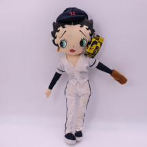 Kellytoy 18” Tall Betty Boop Plush Stuffed Doll Baseball Betty - £13.42 GBP