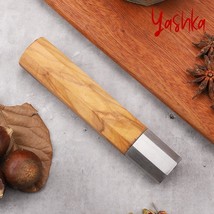 Japanese Chef Knife Making Wa Handle Olive Wood DIY Custom Knives Home H... - $25.54