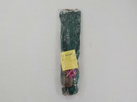 Junior 10-12yr Hawaiian Hula Green Grass Skirt Top Shell Lei Pinkhairflower Nwot - £7.98 GBP